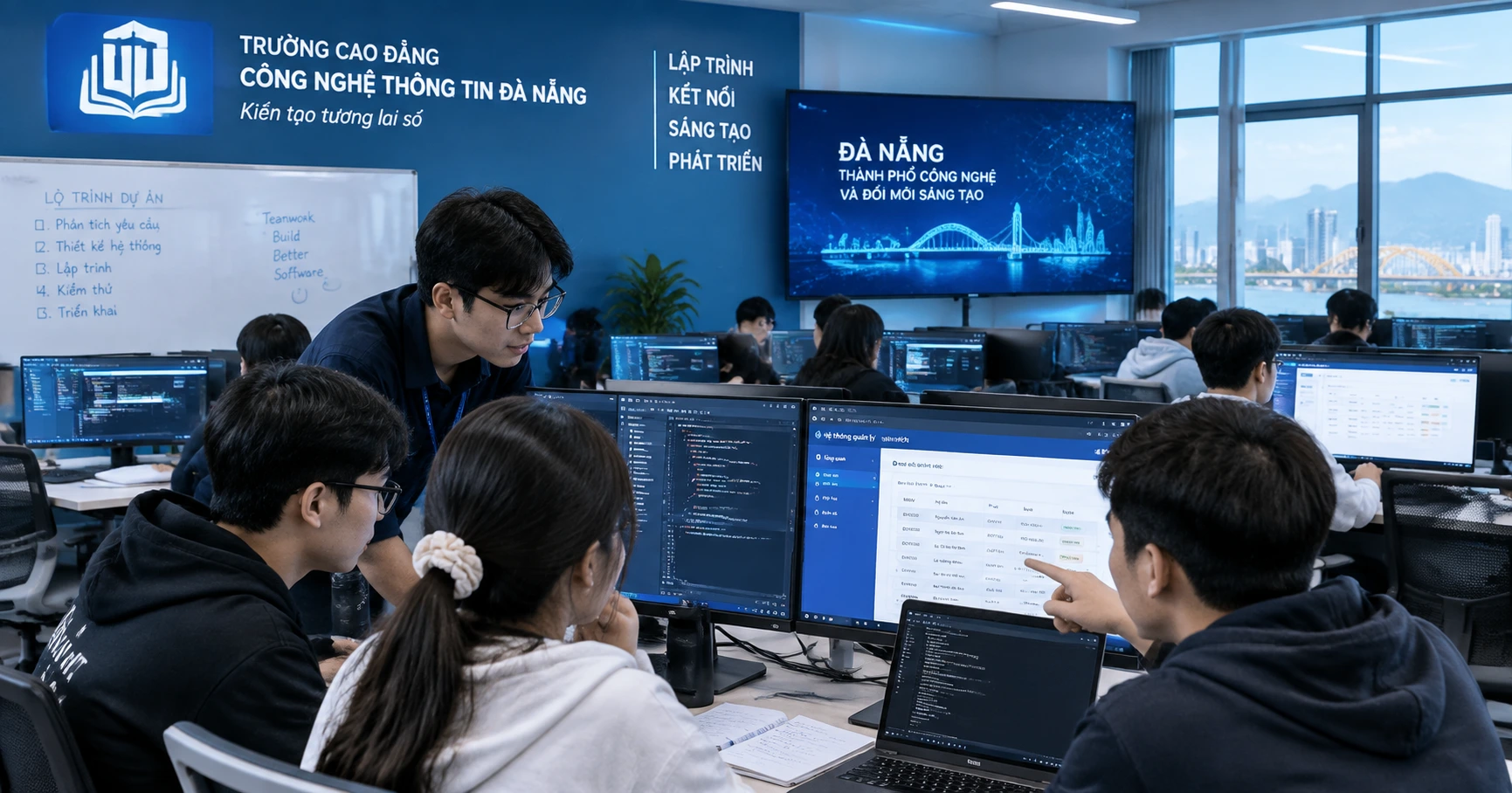 Khám Phá Trường Công Nghệ Thông Tin Đà Nẵng – Nơi Ươm Mầm Tài Năng Công Nghệ - image 2 Khám Phá Trường Công Nghệ Thông Tin Đà Nẵng – Nơi Ươm Mầm Tài Năng Công Nghệ - image 2