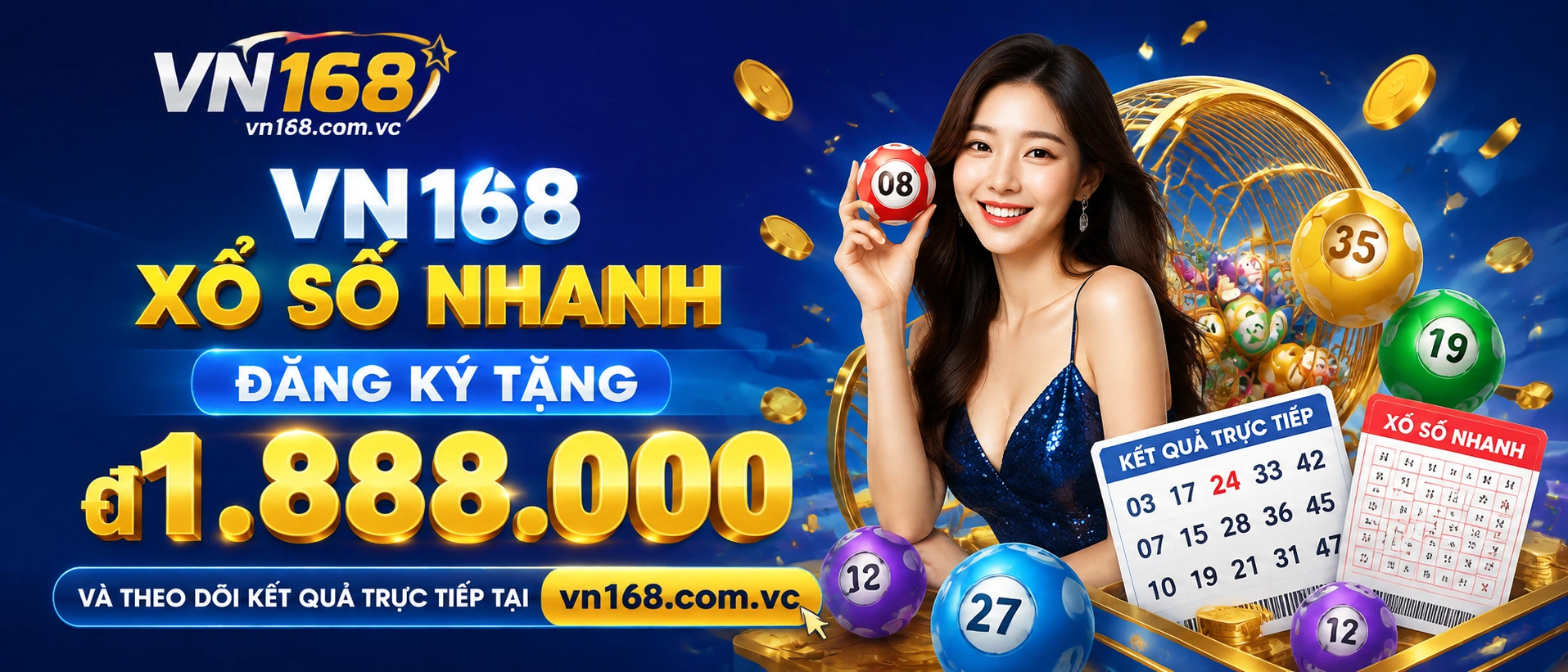 Ảnh minh họa danh mục Xổ Số VN168 cho khu vực miền Bắc miền Nam miền Trung